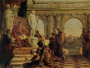 Maeccenas Presenting the Liberal Arts to Augustus Giovanni Battista Tiepolo